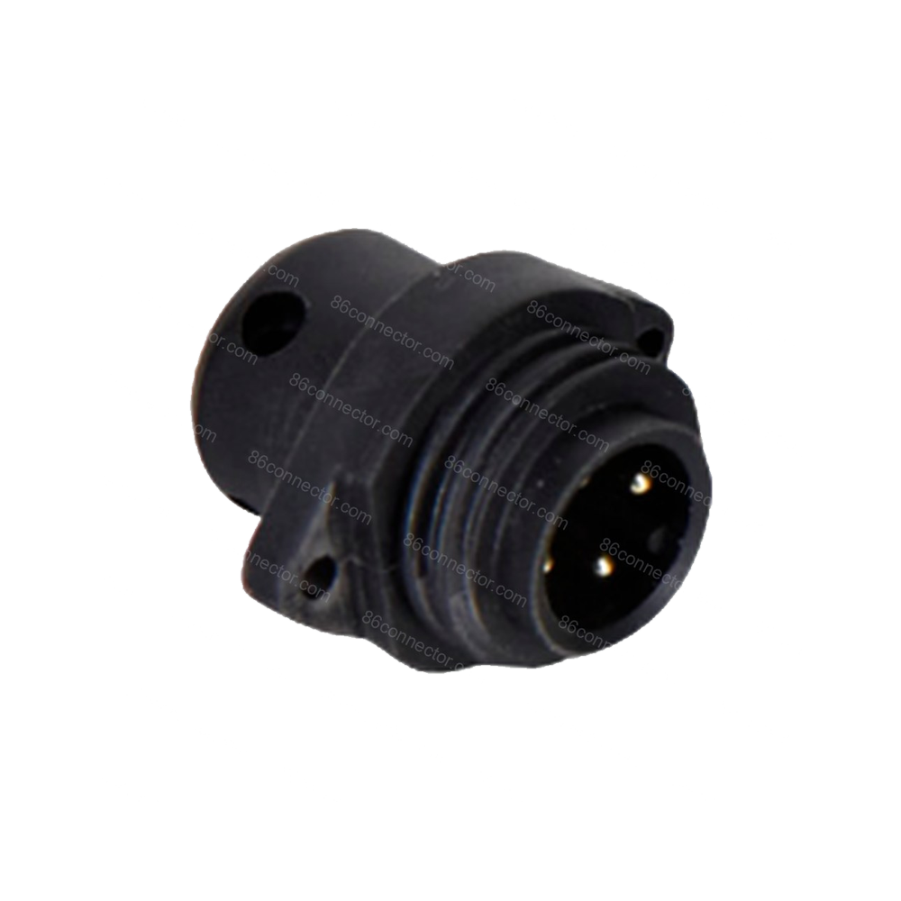 RD24-B waterproof male socket 3+PE-4pin