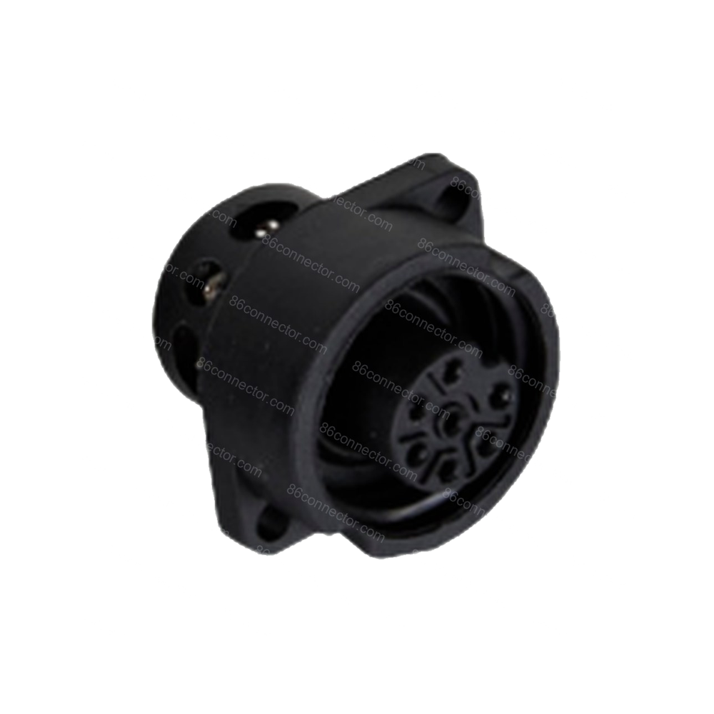 RD24F-B waterproof female socket 6+PE-7pin