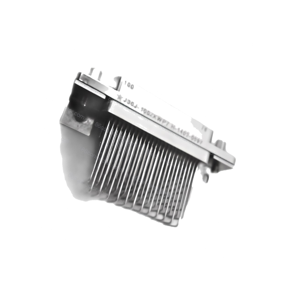J30J series micro rectangular electrical connector with metal shell (MIL-C-83513, MDM, USA)