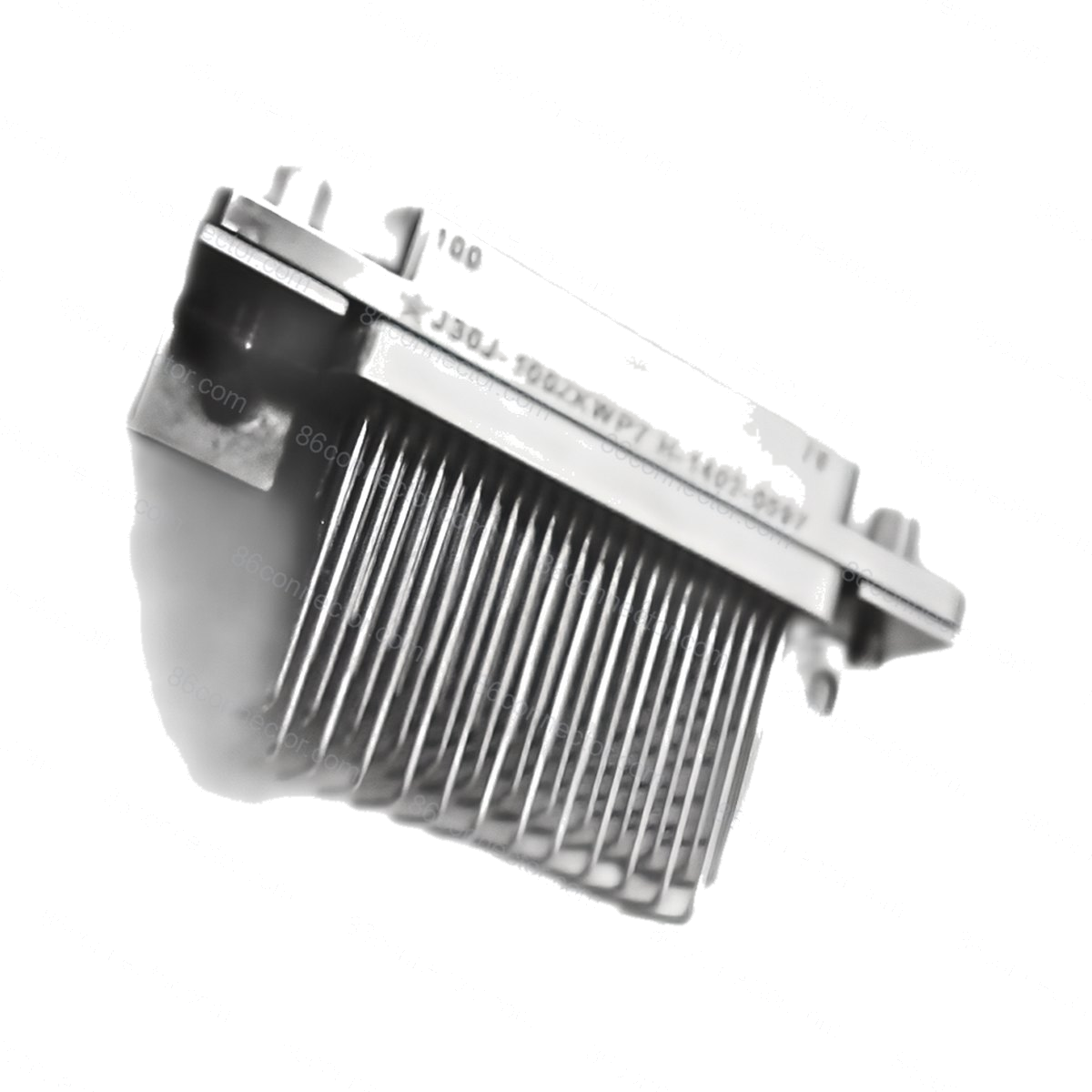 J30J — J30J series micro rectangular electrical connector with metal shell (MIL-C-83513, MDM, USA)