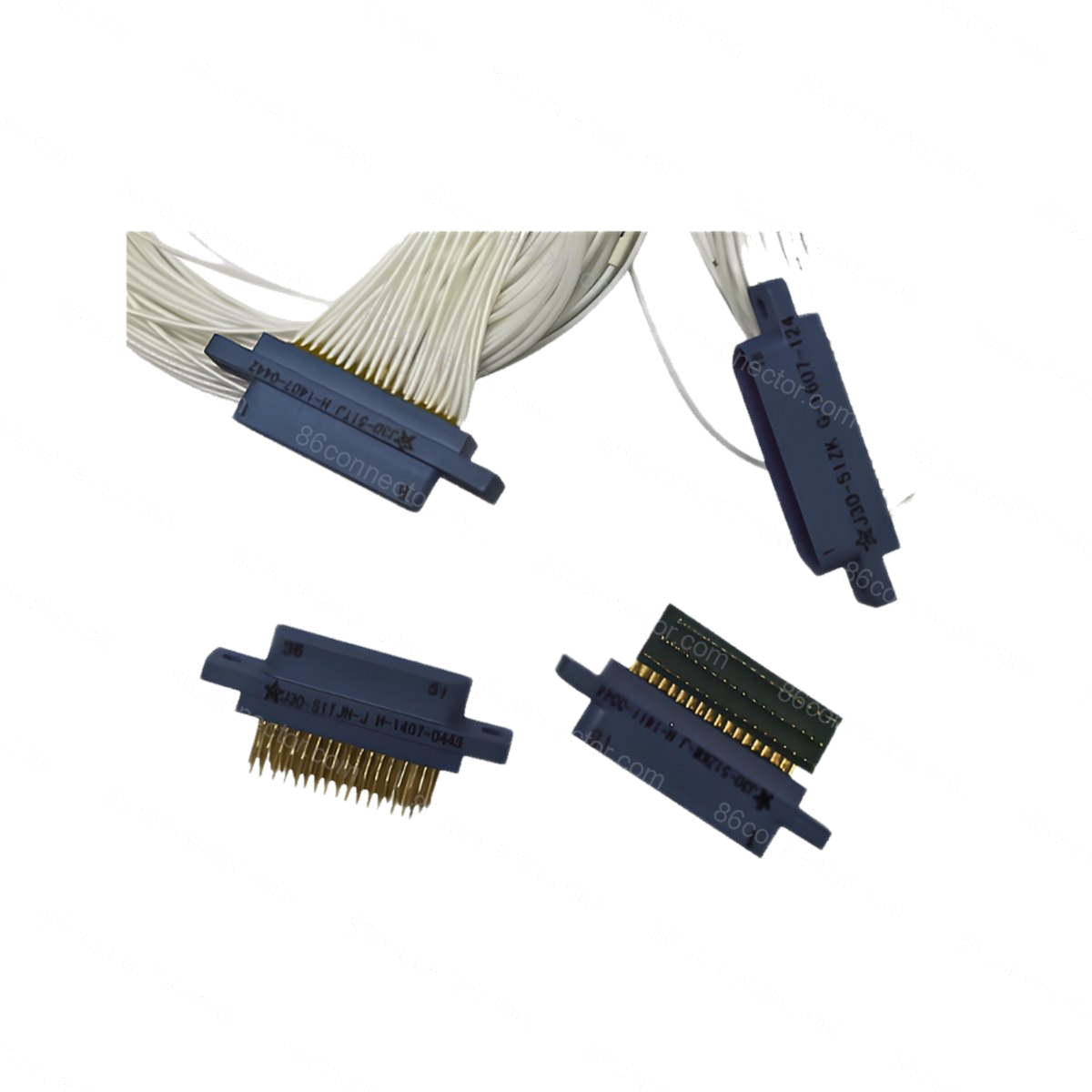 J30 — J30 series plastic shell micro rectangular electrical connector (MIL-C-83513)