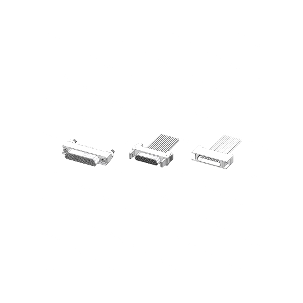 J20J micro rectangular electrical connector (MIL-C-32139A)