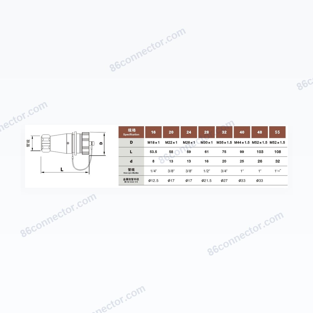 DP — Dimensions / specs