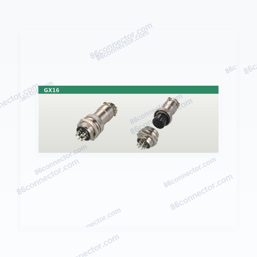 GX16 connector 2 core, 3 core, 4 core, 5 core, 6 core, 7 core, 8 core, 9 core, 10 core aviation plug socket