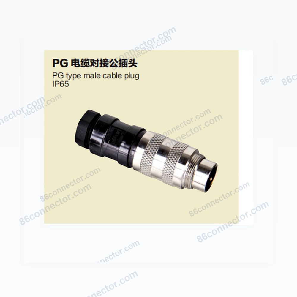 M16PGF-K PG PG type male cable plug/IP65