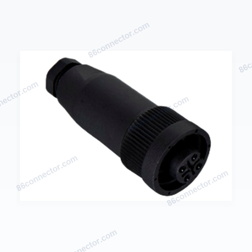 RD24-A waterproof female plug 3+PE-4pin