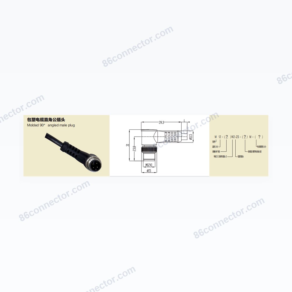 M12-W2-ZS — Dimensions / specs