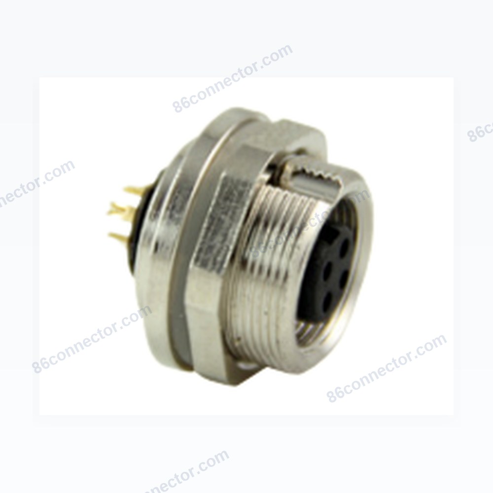 M9F-B Panel back mount waterproof female socket/IP67