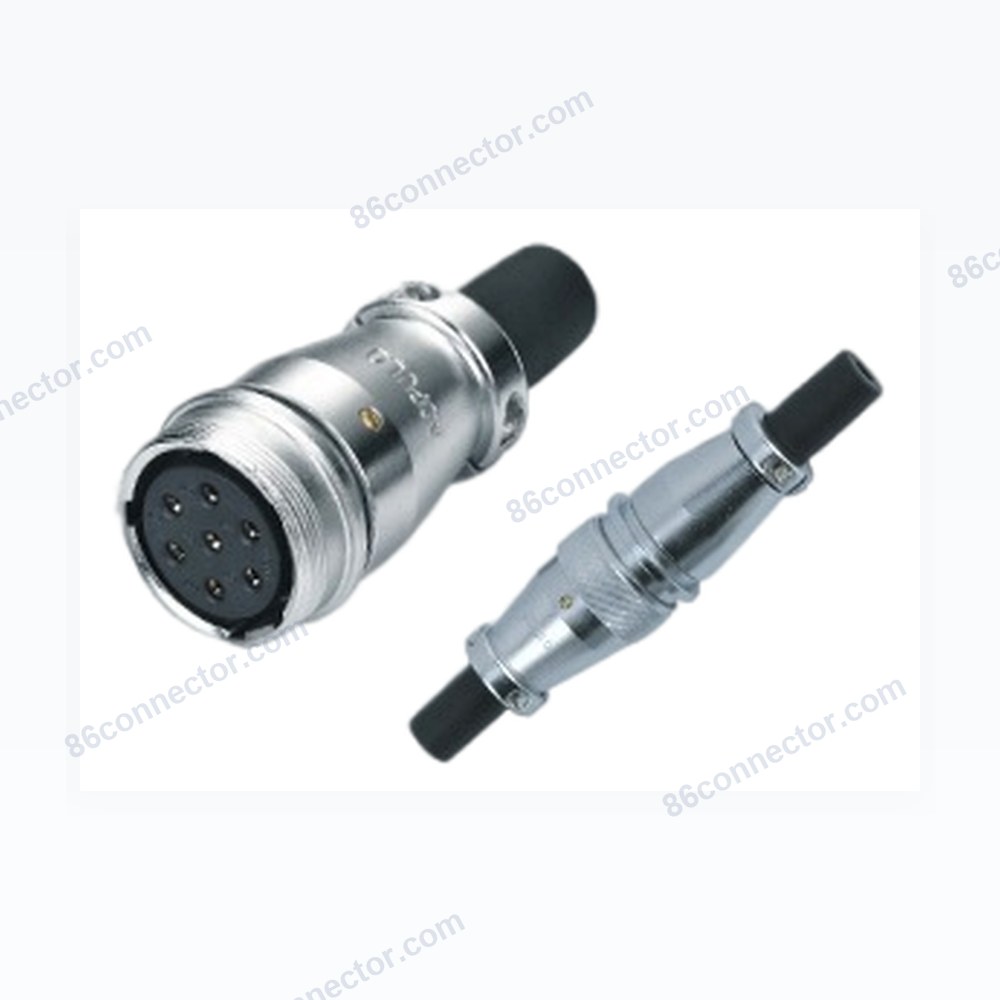 DQ Straight Docking Cable Receptacle/IP44 (Threaded/Bayonet)