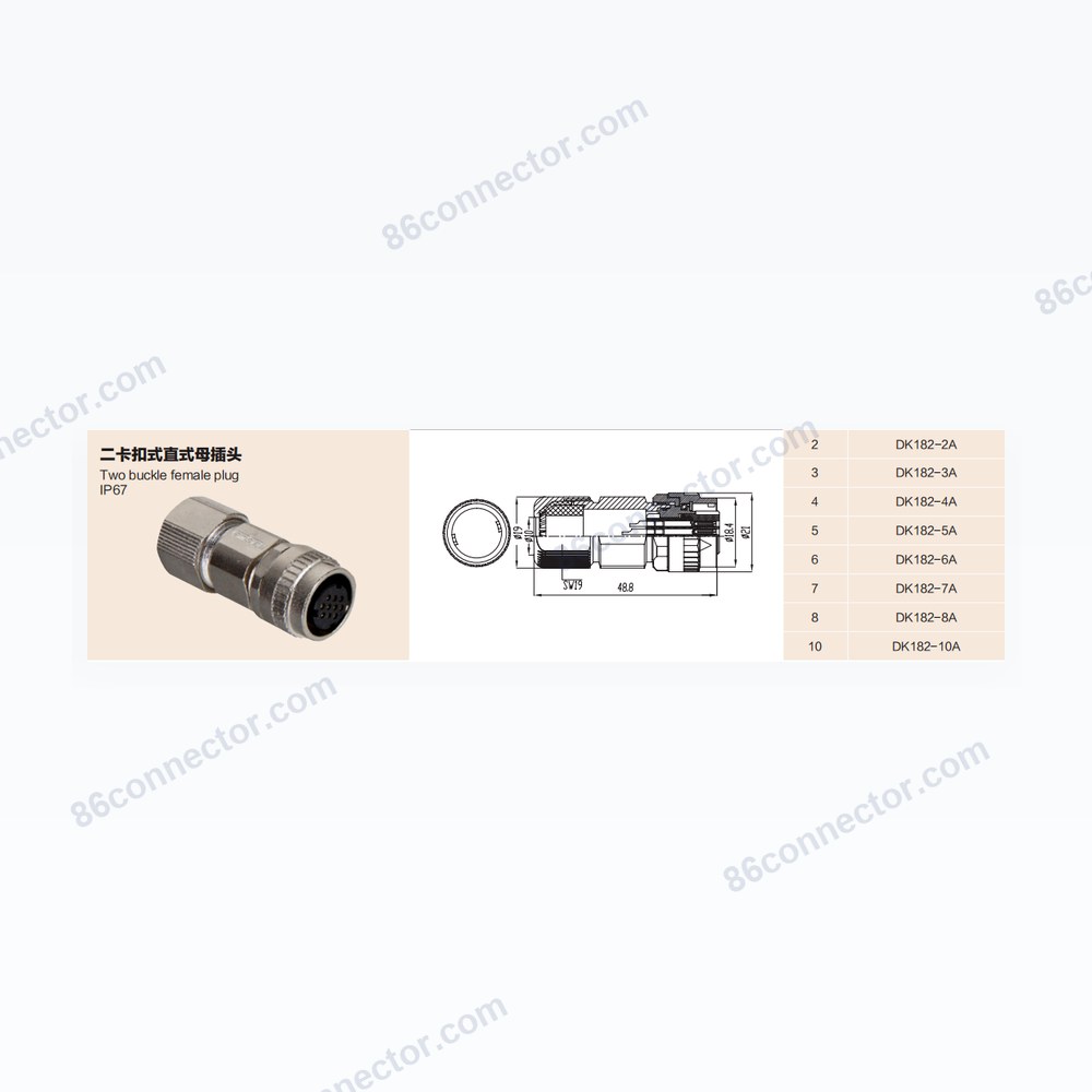 DK182-A — Dimensions / specs
