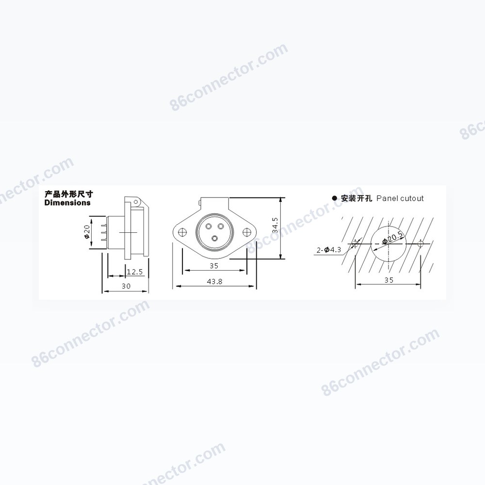 AOP-Z — Dimensions / specs