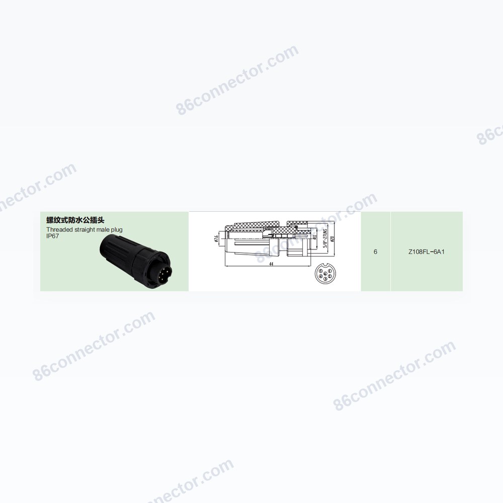 Z108FL-A1 — Dimensions / specs