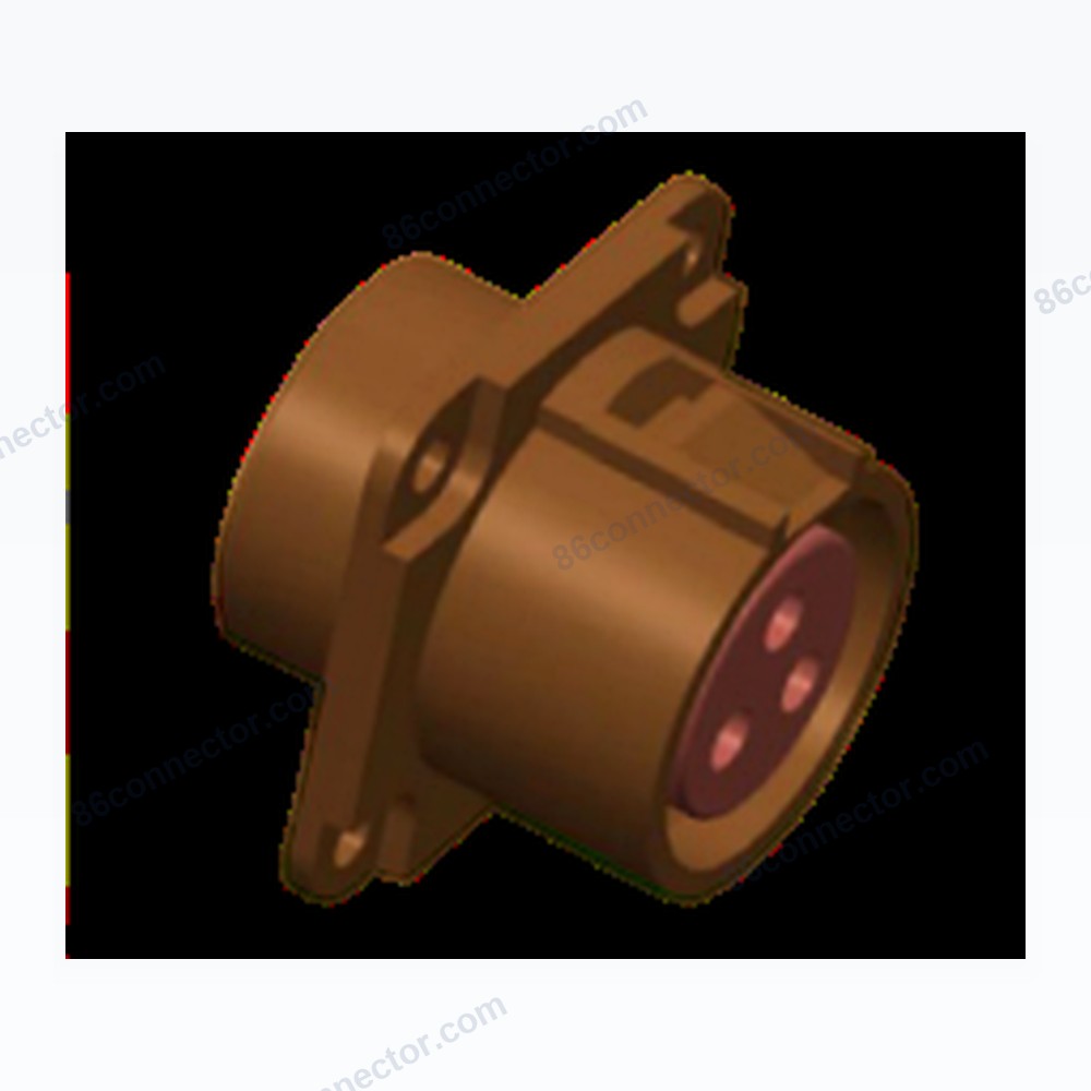 P20FWK-H clamp type square female receptacle IP65