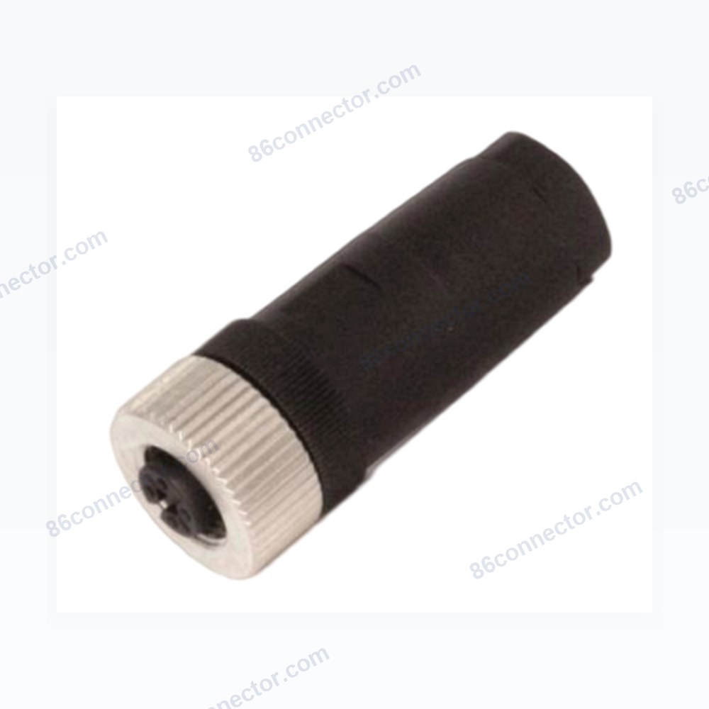 M12-12106 connector hole zinc alloy lock 3-pin 4-pin 5-pin 8-pin 12-pin aviation plug socket
