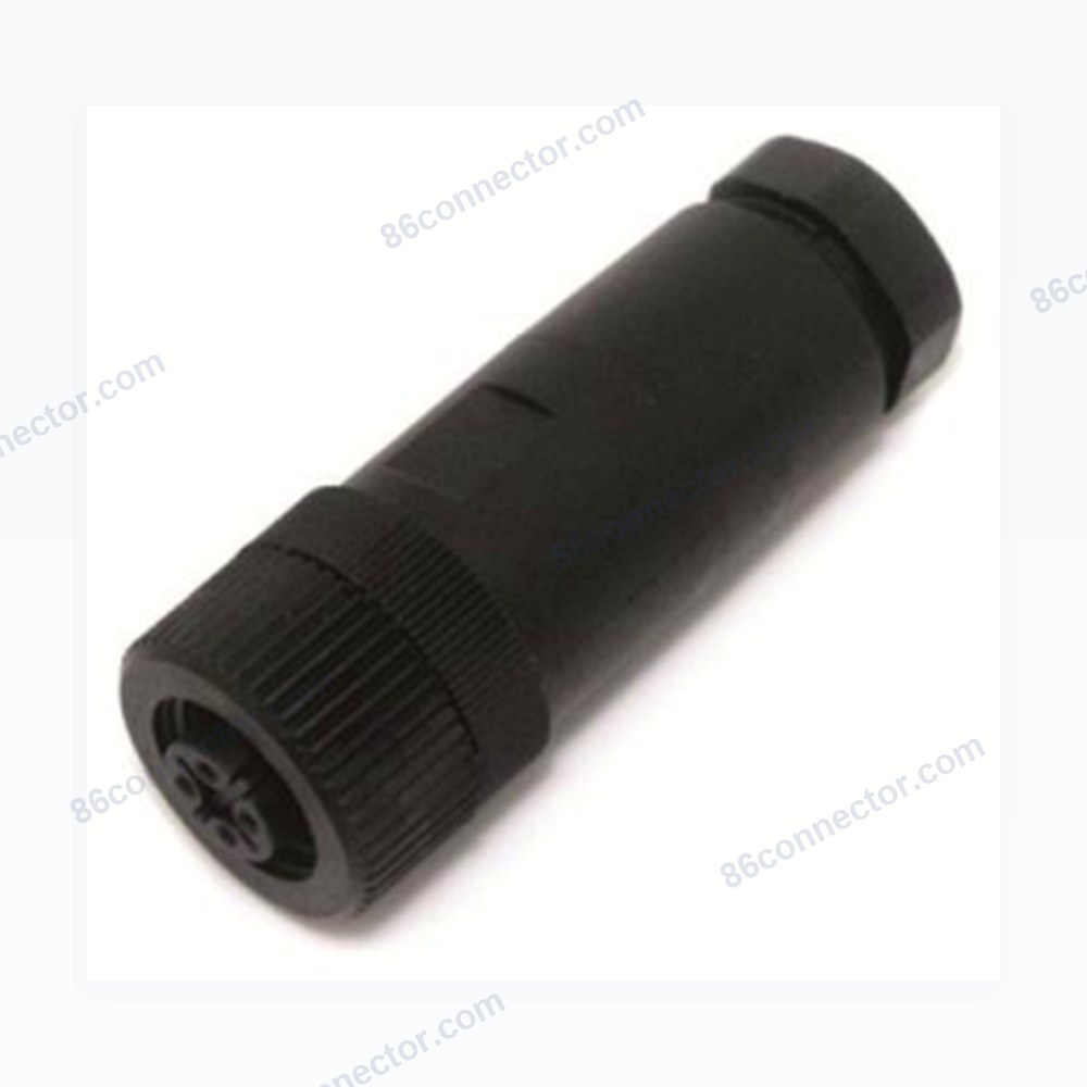 M12-12102 connector socket (female) 3-pin 4-pin 5-pin 8