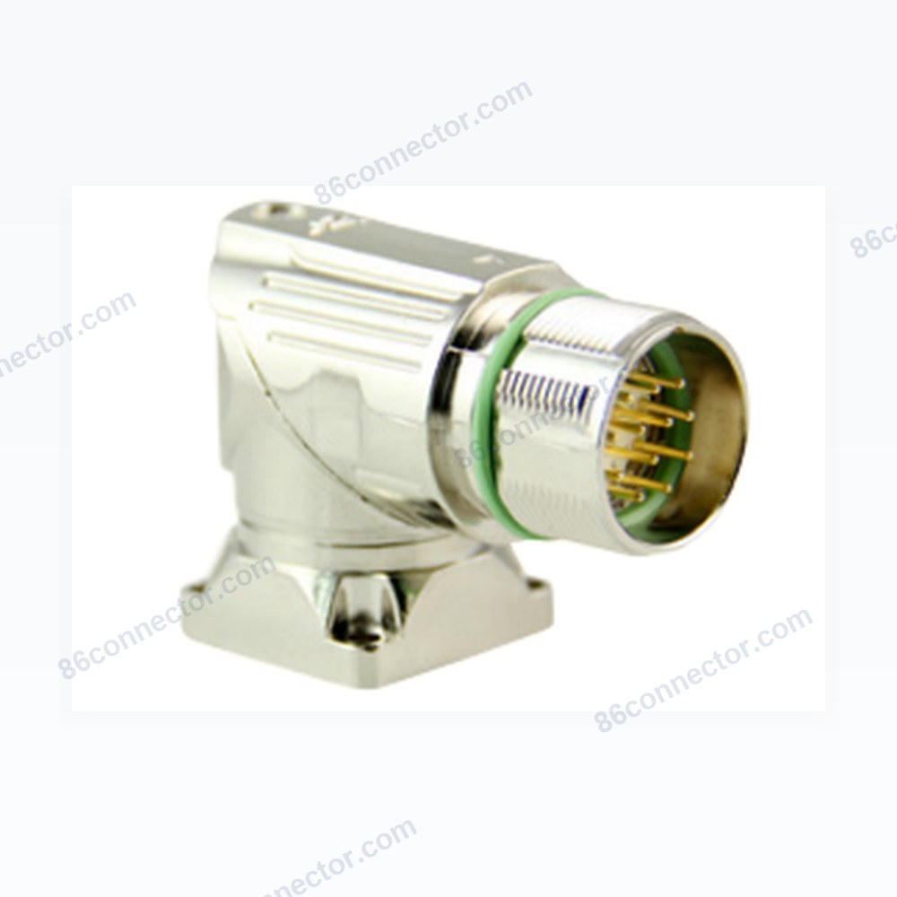 M623-D1 90° angled signal male socket-6pin-7pin-9pin-12pin-17pin-19pin