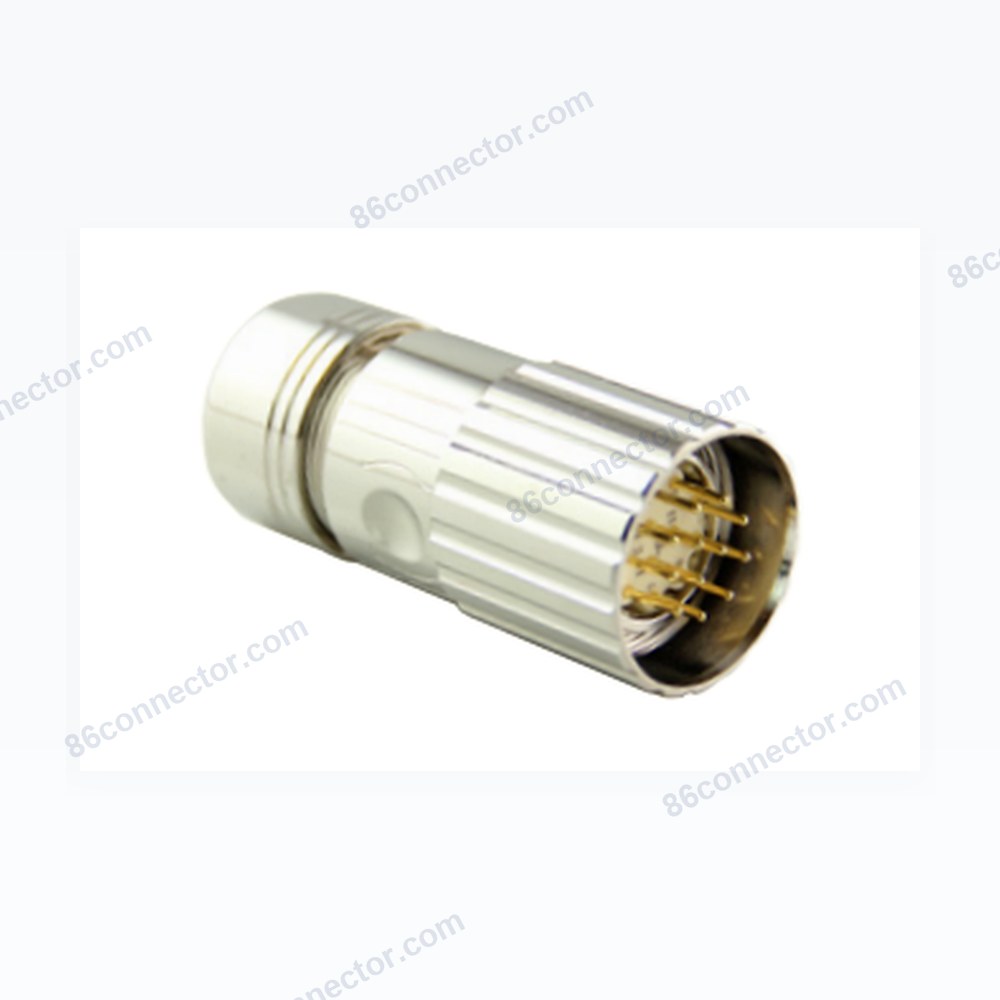 M623F-A Signal straight male plug/IP67-6pin-7pin-9pin-12pin-17pin-19pin