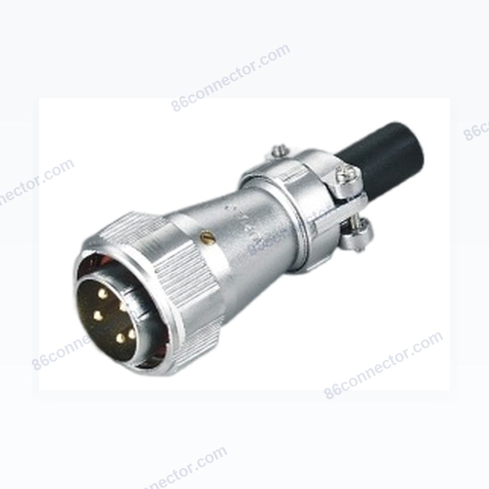 TI bayonet quick connection bidirectional fixed cable plug/IP55