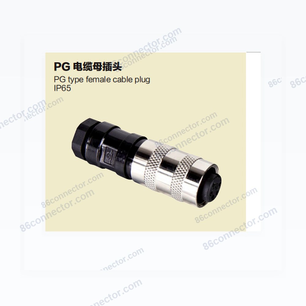M16PG-A PG type female cable plug/IP65