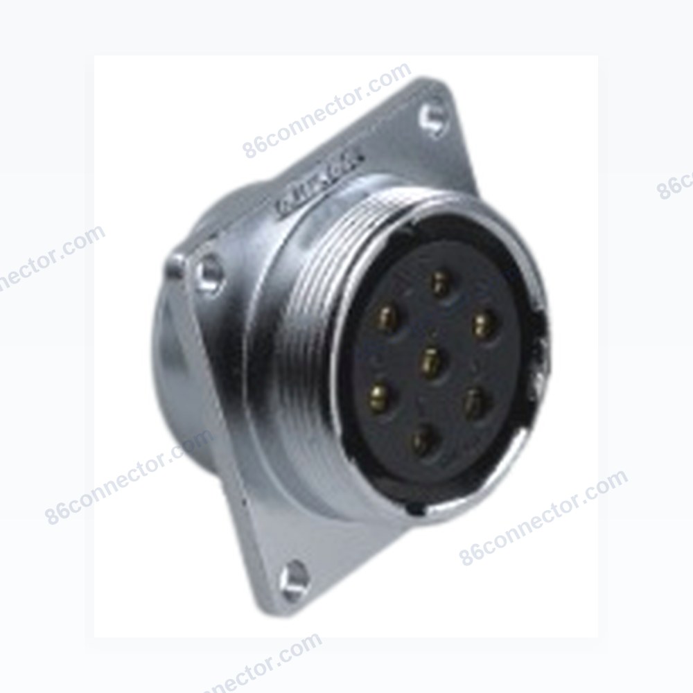 AF square mount waterproof socket