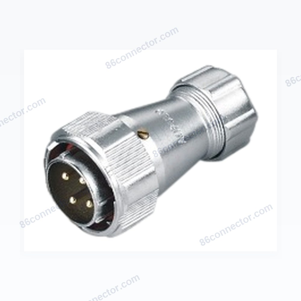 TK bayonet quick connect metal hose fixing cable plug/IP55