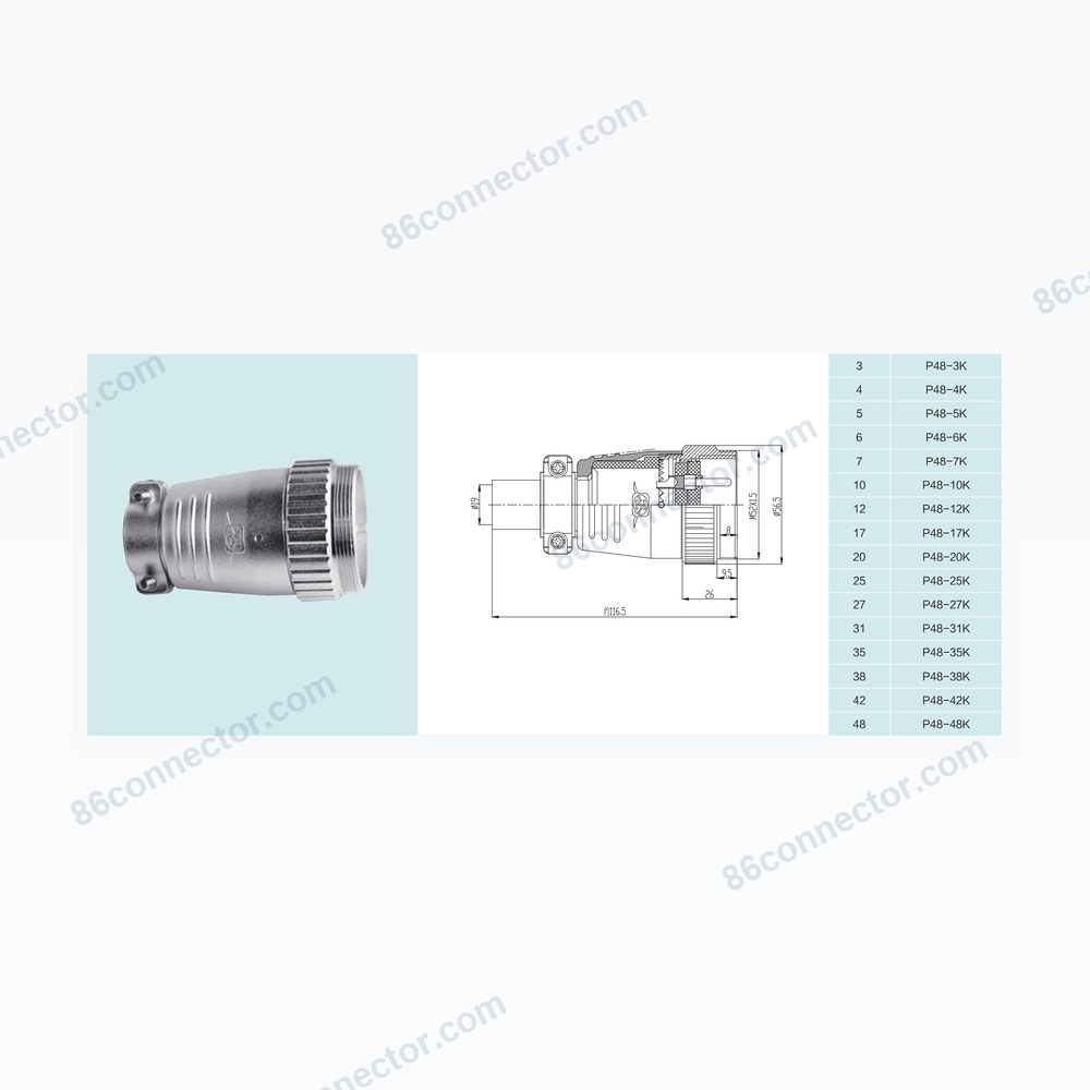 P48 — Dimensions / specs
