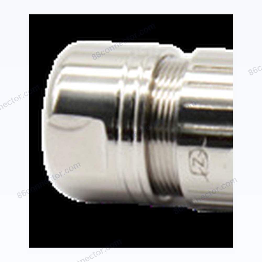 Zinc alloy M23 circular connector — Heavy duty straight butt plug 6-pin-8-pin