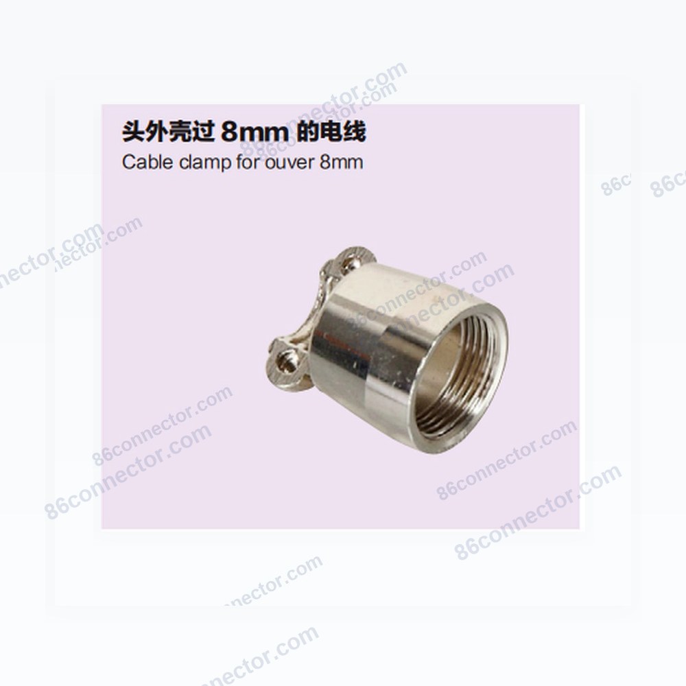 XS12 Cable clamp for ouver 8mm