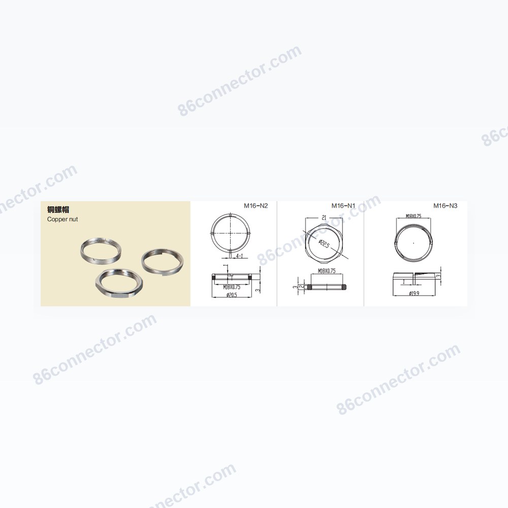 M16-Copper — Dimensions / specs