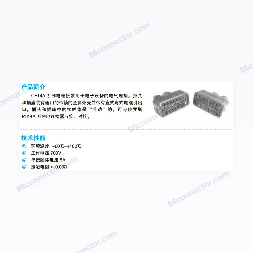 CF14A — Dimensions / specs