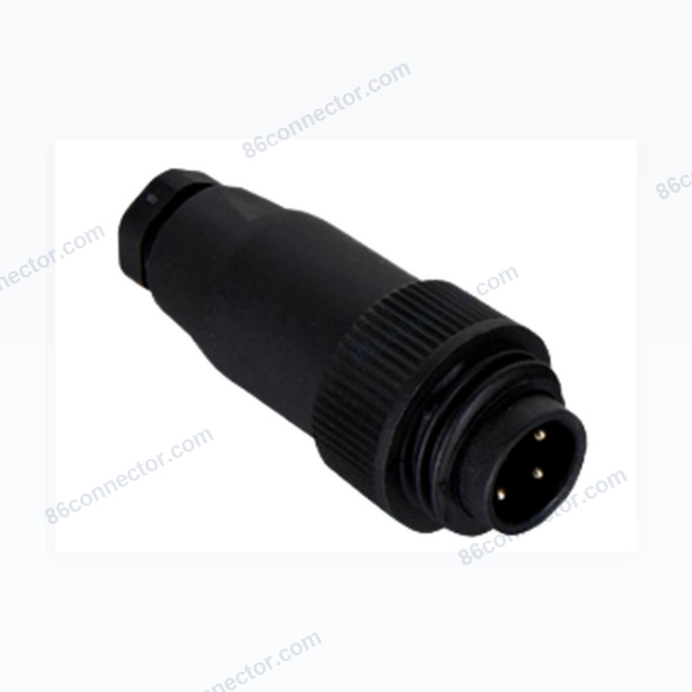 RD24F-A waterproof male plug 3+PE-4pin