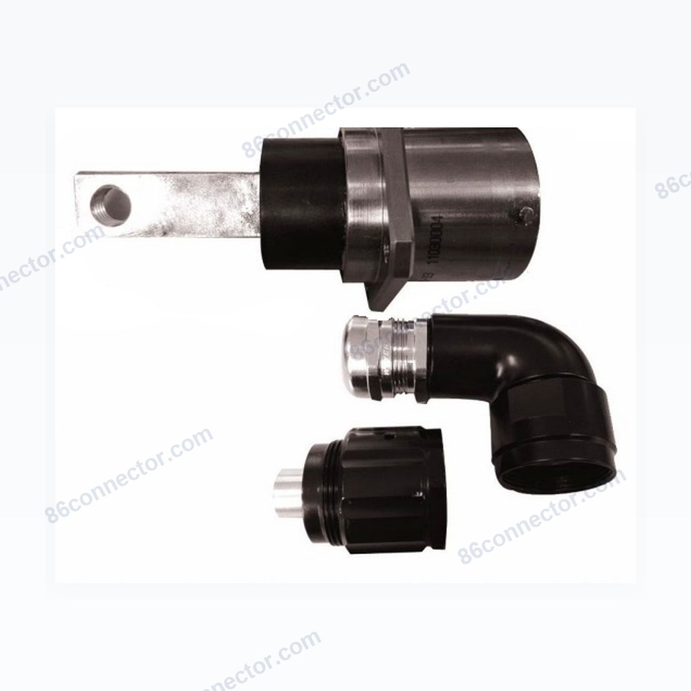 New energy vehicle single pin high current connector — for battery pack power terminal, motor and motor controller, main circuit / IP67