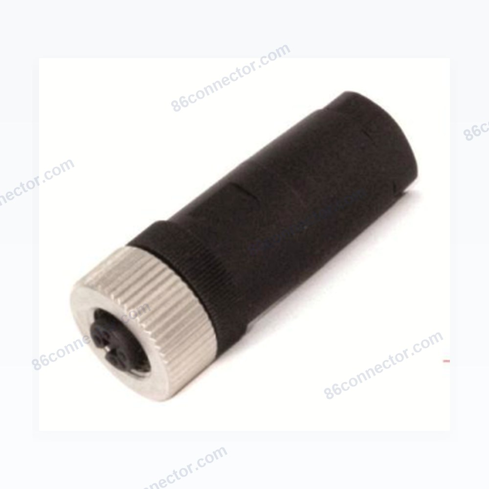 M12-12104 connector hole metal lock 3-pin 4-pin 5-pin 8-pin 12-pin aviation plug socket