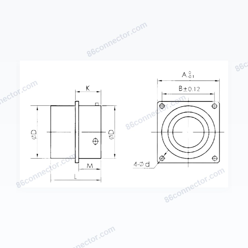 Circular electrical connector