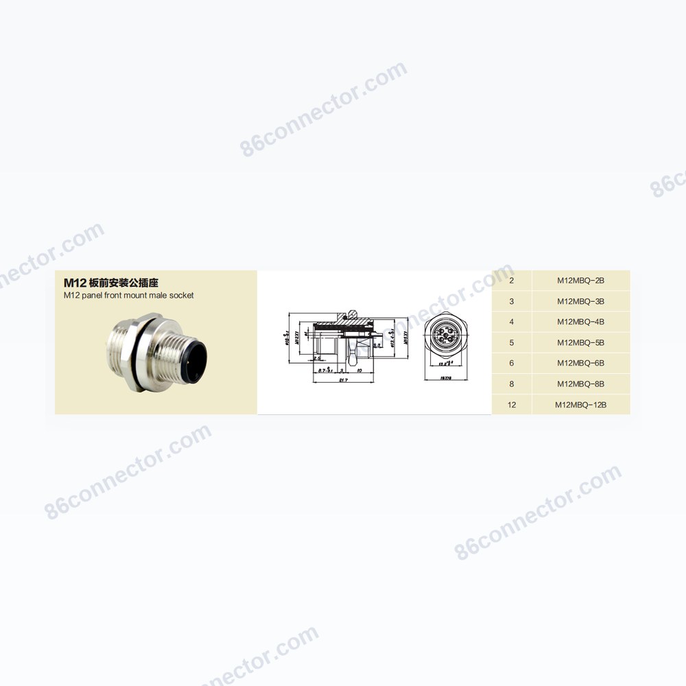 M12MBQ-B — Dimensions / specs