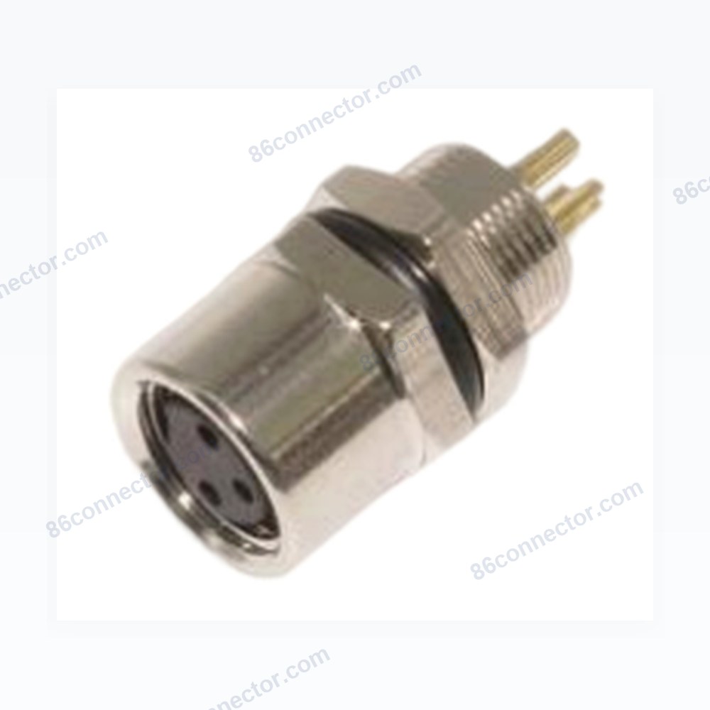 M8-12324 flange seat connector hole soldering — seat back thread M8x0.5/IP67
