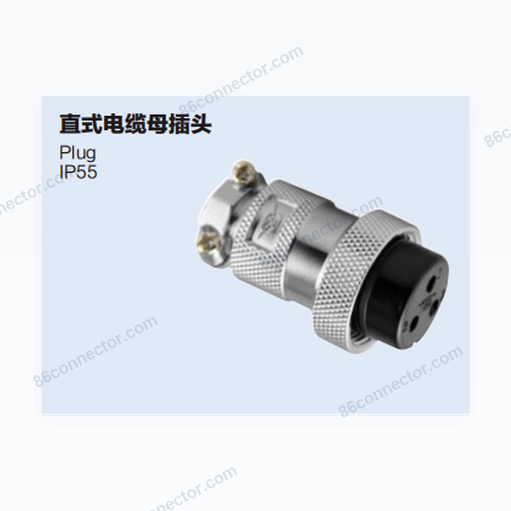 25M-A Straight Cable Female Plug /IP55