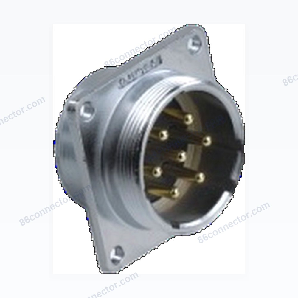 AS square mount receptacle