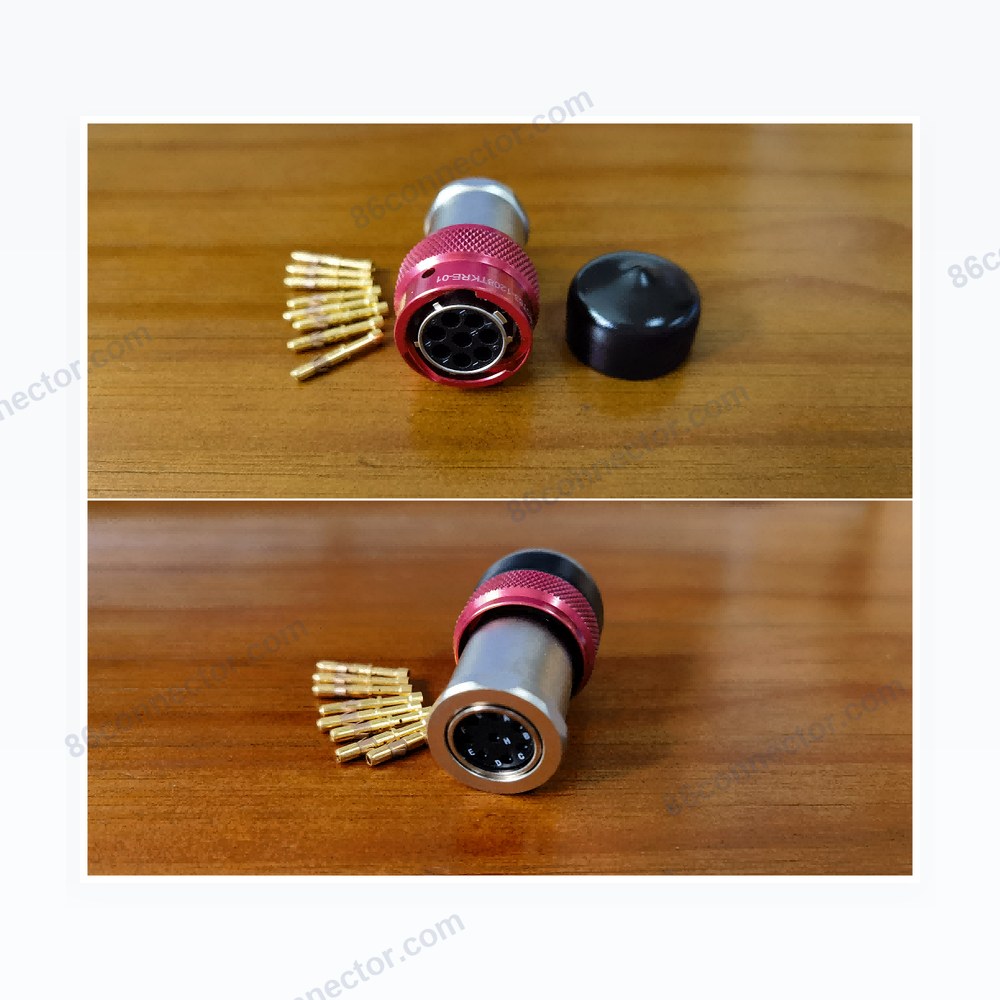 New energy vehicle bayonet electrical connector, EV car, low voltage signal and low current interface, Control box, DC/DC controller, motor, etc, 8pin-12pin-19pin / IP67