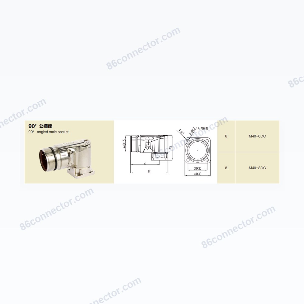 M40-DC — Dimensions / specs