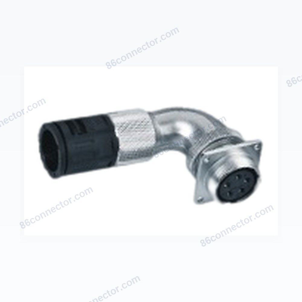 AS-ZC curved square reel with flange butt nylon hose socket/IP44