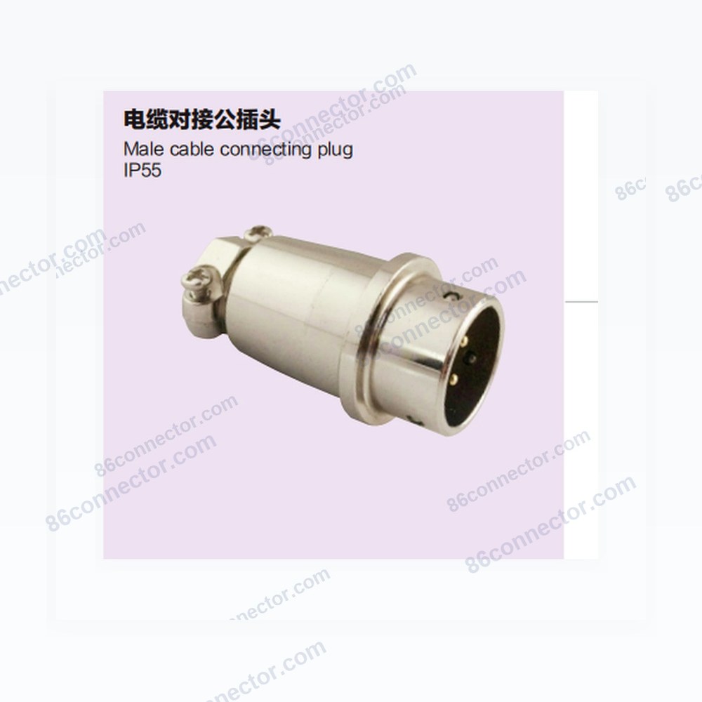 XS16-K Male cable connecting plug/IP65-Push-in quick locking-2 3 4 5 6 7 8 9pins