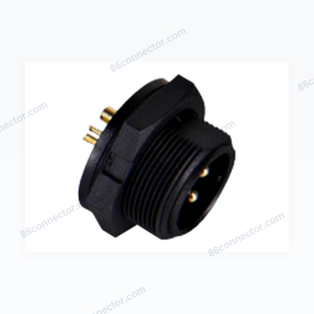 Z110-B Threaded male socket/IP67-3pin-4pin-5pin-6pin-7pin-8pin-9pin