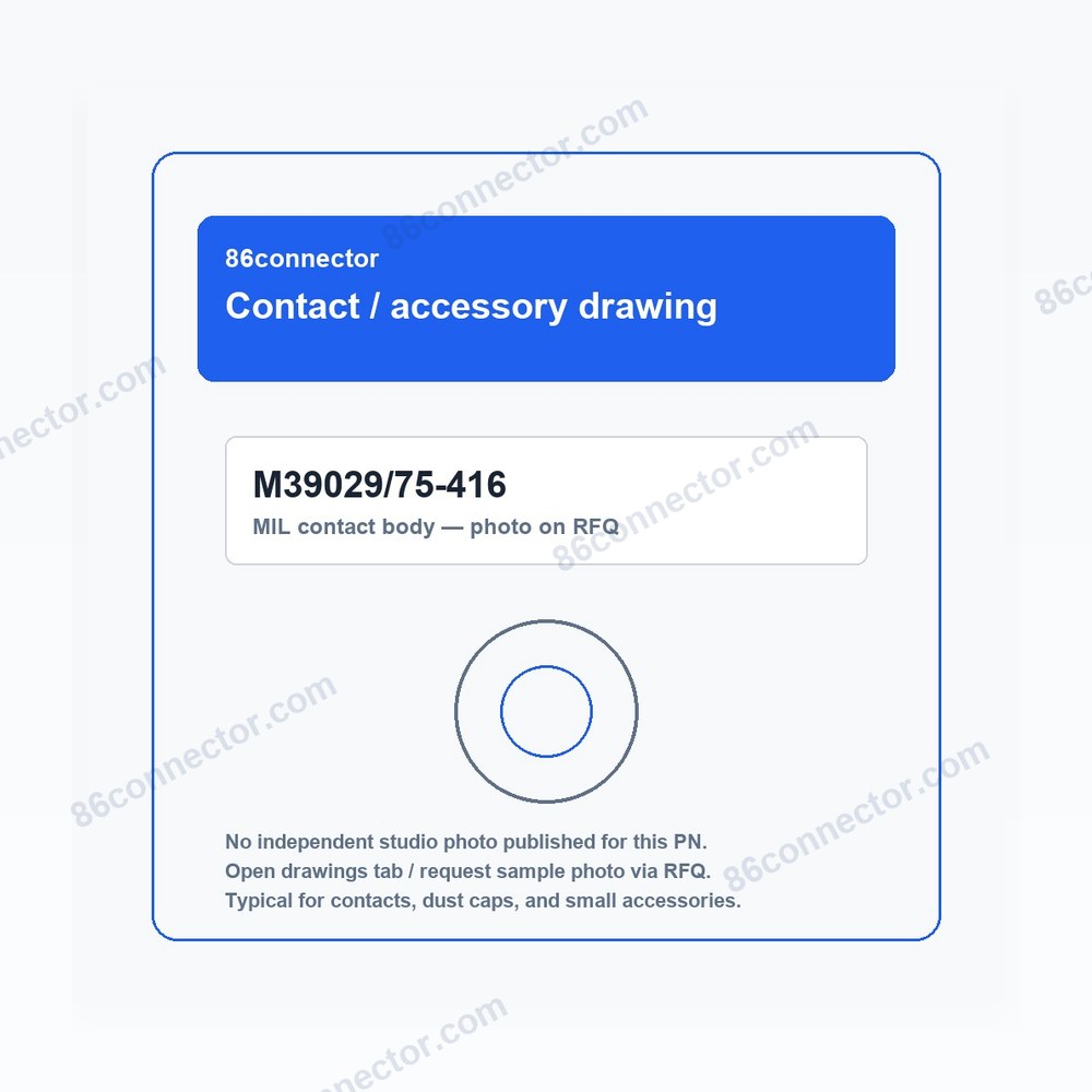 M39029/75-416 — Dimensions / specs