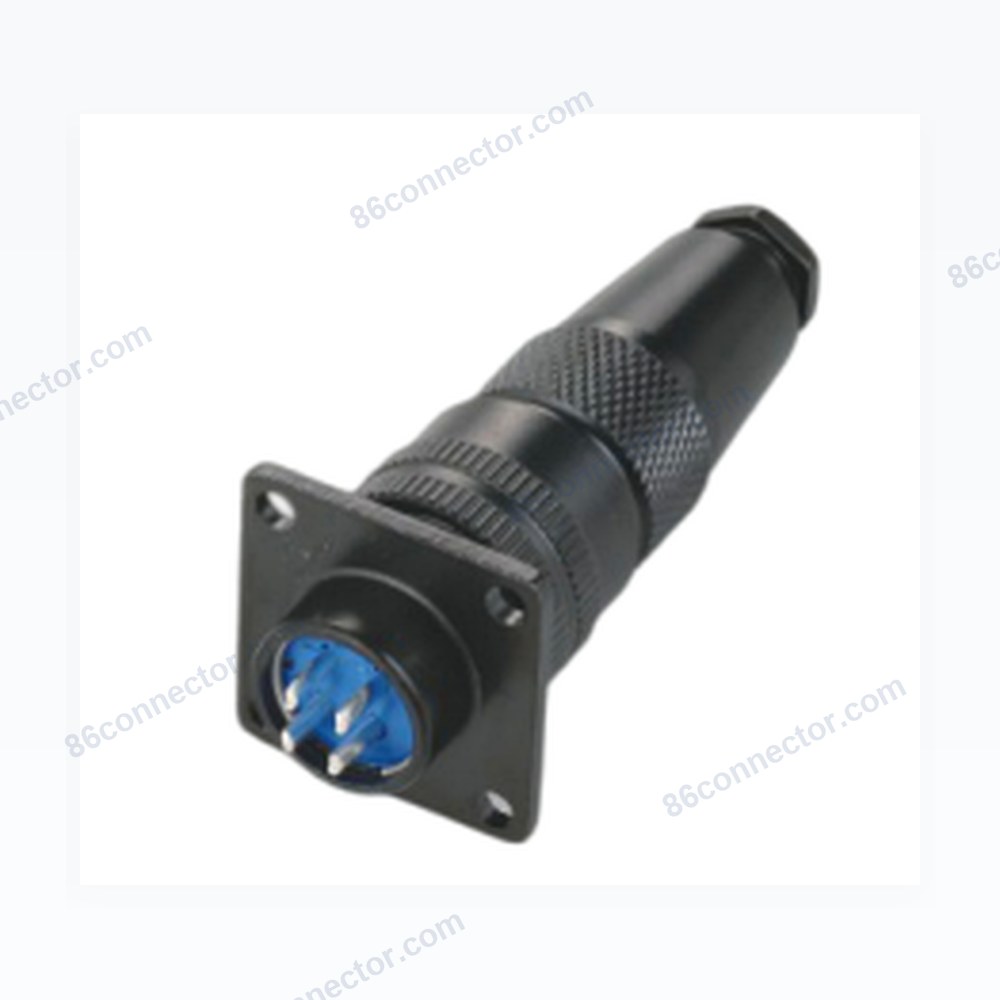 XS16 square disc cable connector 3 core, 4 core, 5 core, 7 core, 9 core aviation plug socket