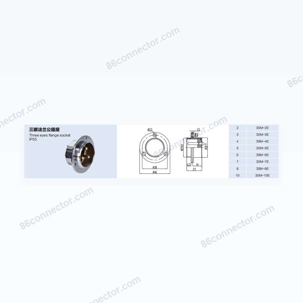 30M-E — Dimensions / specs