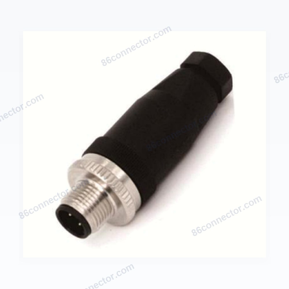 M12-12105 connector pin metal lock 3-pin 4-pin 5-pin 8-pin 12-pin aviation plug socket